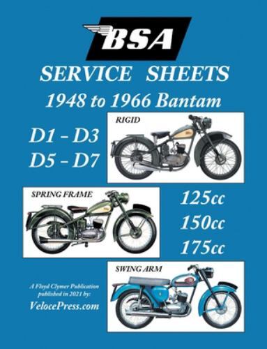 Bsa bantam d5 d7 - bantam, d1-d3-d5-d7