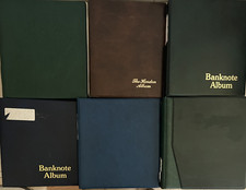 LINDNER - SAFE - BANKNOTE ALBUM FOLDER - VARIOUS TYPES - USED