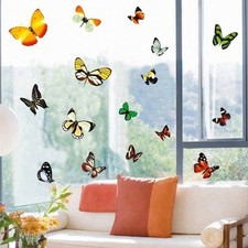 LARGE BUTTERFLIES WALL WINDOW