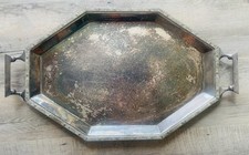 Art Deco Viners Large Silver