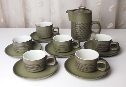 Vintage 60s denby - vintage, chevron