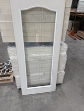 CAMDEN 1 PANEL GLAZED ARCHED TOP DOORS 1981mm X 838mm X 35mm
