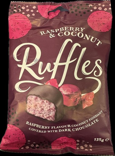 Raspberry ruffles bag 135g - ruffles,