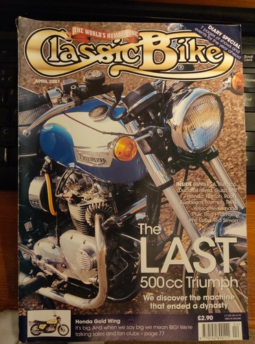 Classic bike magazine april - classic,