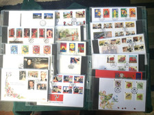 1998   TO 2003    COLLECTION OF 30 IOM  FDCs  IN  EXCELLENT CONDITION