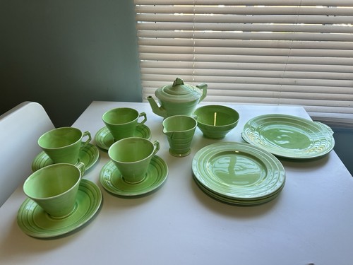 Art deco tea set - deco, made