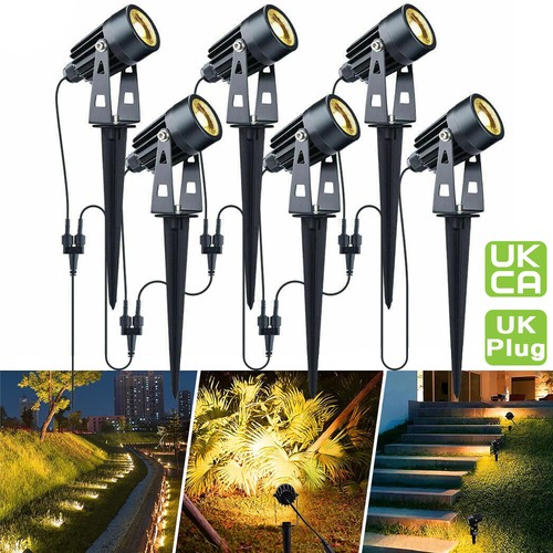 6pcs led garden spike - 6pcs,