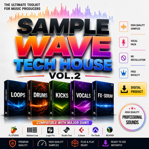 Tech house bundle sample pack - tech,