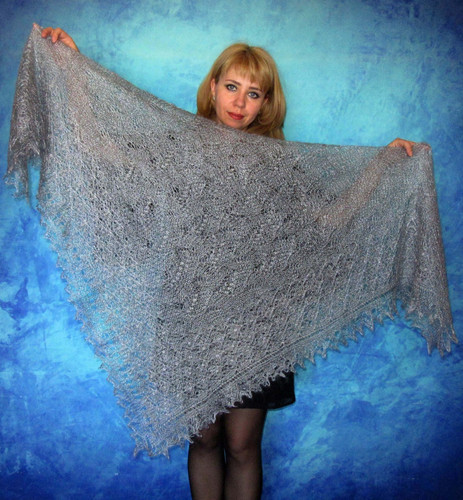 Dark gray embroidered russian - dark,