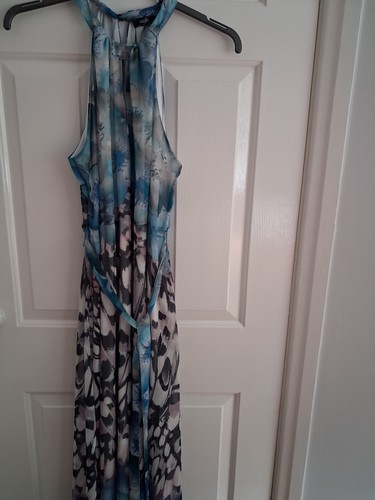Wallis maxi halter neck - , dress