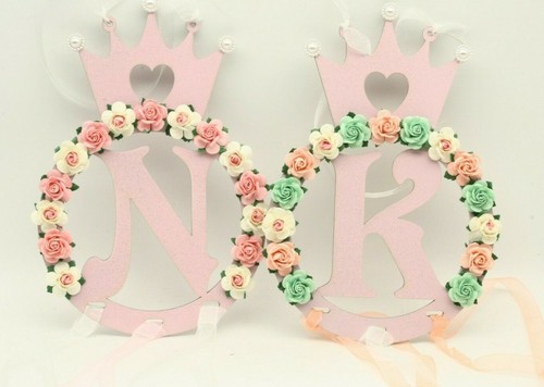 Crown plaque bauble mdf - ,