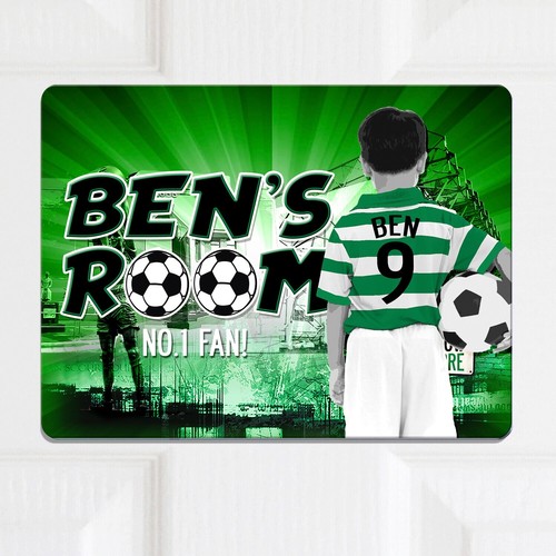 Personalised glasgow door sign - personalised,