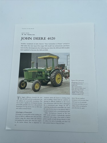 1964 john deere 4020 - 1964,