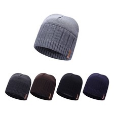 Mens Thermal Lined Beanie Hat