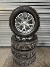 4 X JEEP WRANGLER JL (2018-PRESENT) ALLOY WHEELS & TYRES - DELIVERY MILE TYRES