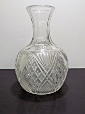 Antique 1895 Tarentum's Virginia Many Diamonds Clear EAPG Water Jug Carafe