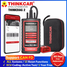 THINKCAR ThinkDiag 2 ALL System Full software CAN FD ECU Coding OBD2 Diagnostic 