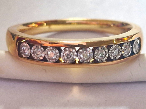 Goldsmiths 9ct hallmarked - goldsmiths,