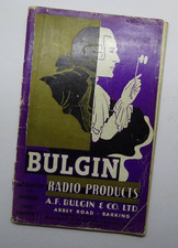 Rare Original 1936/1937 BULGIN