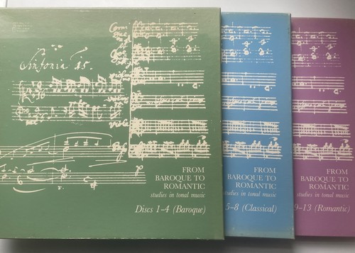 Baroque romantic studies in - to,