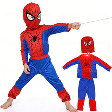 Kids SpiderMan Cosplay Costume