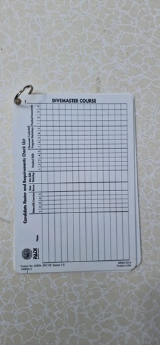 Padi divemaster course - padi,