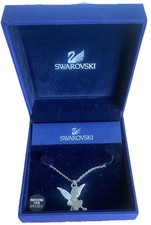 Swarovski Disney Tinkerbell Necklace and Pendant .BoxedNever Worn .discontinued