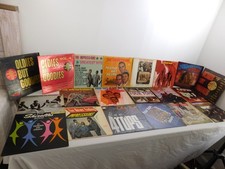 Motown Vinyl Record LP Collection x21 Four Tops Impressions Temptations Oldies