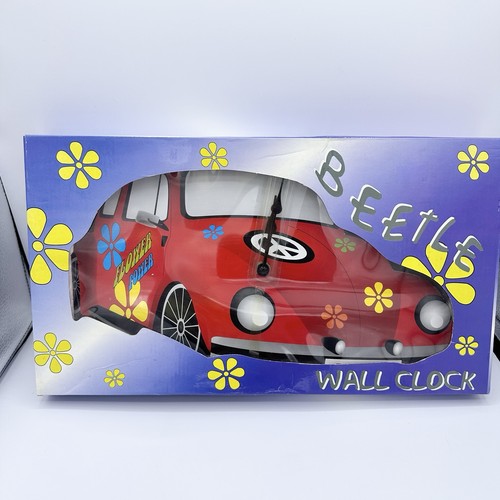 Vintage flower power beetle - vintage, vw