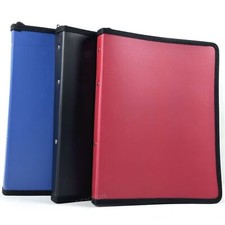 A4 Ring Binders Zip Up Paper Presentation Storage File Document Folder Case