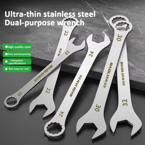 Ultra thin open end - ultra-thin, wrench