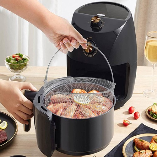 Air fryer basket - air, ergonomic
