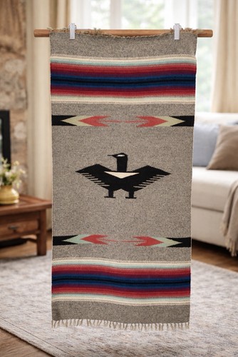Vintage ortega chimayo rug - chimayo,