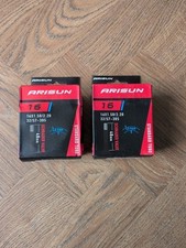 2 Pack 16" Inch x 1.5 - 2.2 Bike Cycle Tyre Inner Tubes Bicycle Schrader Valve