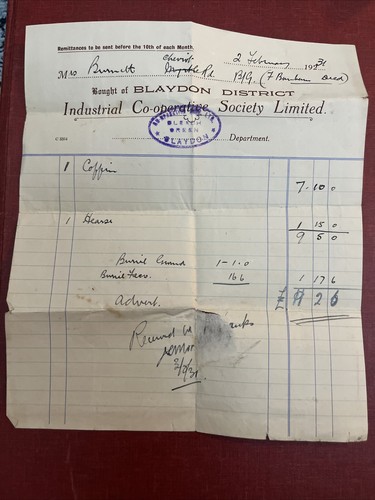 1931 blaydon district - blaydon,