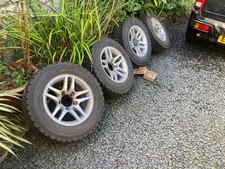 Suzuki Grand Vitara MK2 98-06 Alloy Wheels x4 with Winter tyres (215/65 R16)