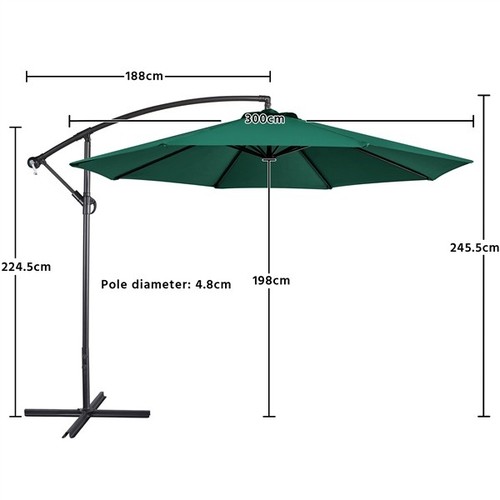 Cantilever parasol outdoor sun - cantilever,