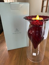 PartyLite Holiday Cheer Reed Diffuser And Tealight Holder NIB