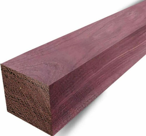 Purpleheart wood 2x2x12 - wood,