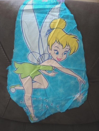 Tinkerbell fairy fun fabric - tinkerbell,