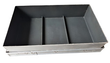 4 x Bakery Bread Tins Batch Farmhouse 3 Strap Commercial Bakers £72.00+VAT