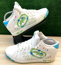 Marc Ecko Red Rhino Strong But Gentle White Mid Trainers UK 5 EUR 38 #26420