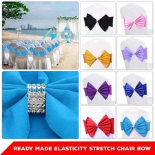 Elastic Chair Bow Bands