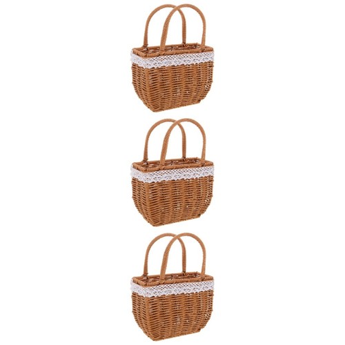 Set straw basket - set,