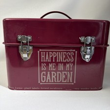 Gardening metal enamel storage - gardening,