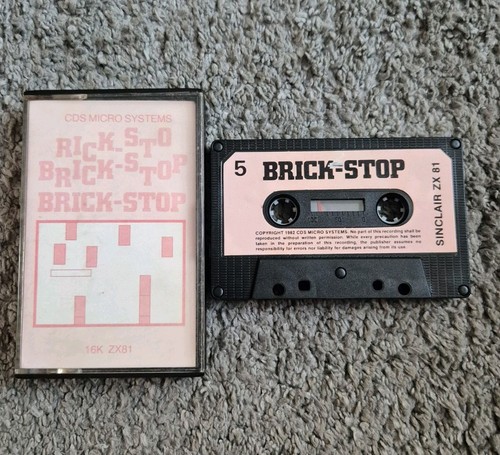 Zx81 game brick stop - zx81, brick-stop
