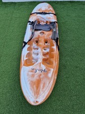 Islander Hula orange sit on top surf kayak excellent condition 