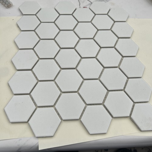 Mosaic tile sheet white - mosaic,