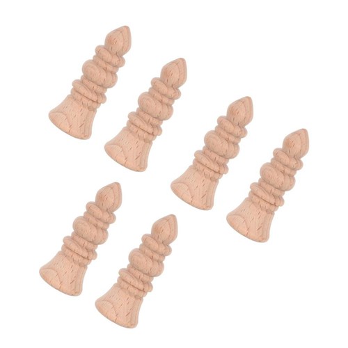 Pcs unfinished wood finial - unfinished,
