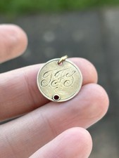 Antique Victorian Coin Love